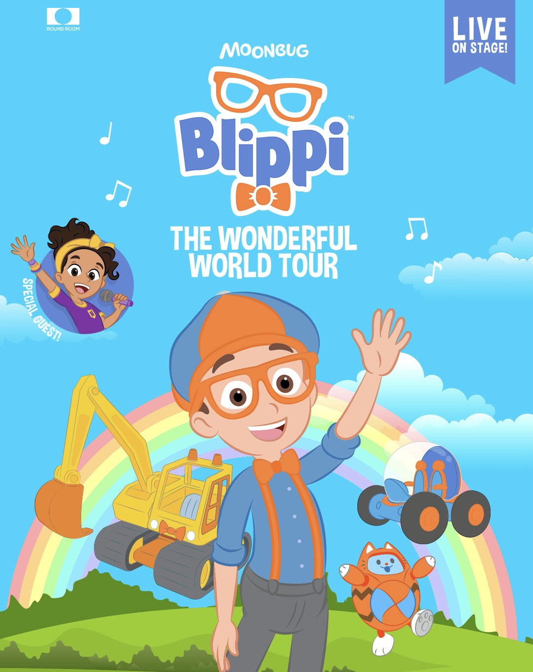Blippi The Wonderful World Tour The Florida Theatre Munchkin Fun Jax