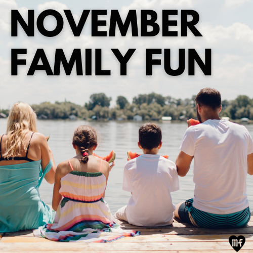 Family fun events in florida november
