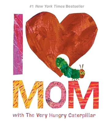 book cover saying I heart mom